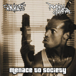 Savage (37) / Roadkill Carnivore Menace To Society USED VINYL 7INCH
