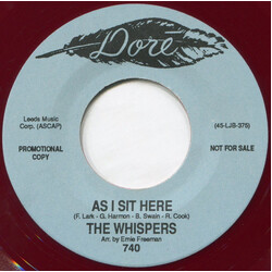 The Whispers / The Superbs (2) As I Sit Here / The Story Book Of Love USED VINYL 7INCH SINGLE PROMO REISSUE UNOFFICIAL RELEASE