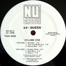 33 1/3 Queen Volume One USED VINYL 12INCH 33 S RPM