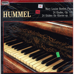 Johann Nepomuk Hummel / Mary Louise Boehm 24 Etudes, Op. 125 Vinyl LP USED