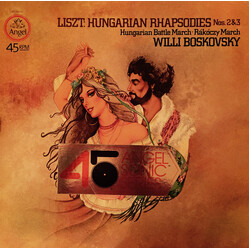 Franz Liszt / Willi Boskovsky / London Philharmonic Orchestra / Philharmonia Hungarica Hungarian Rhapsodies, Etc. USED VINYL 12INCH 45 RPM COMPILATION