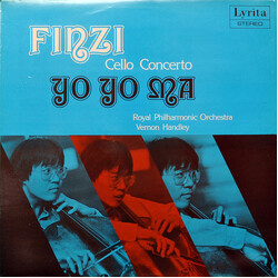 Gerald Finzi / Yo-Yo Ma / The Royal Philharmonic Orchestra / Vernon Handley Cello Concerto Vinyl LP USED