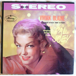 Vivian Blaine Singing Selections From Pal Joey & Annie Get Your Gun Vinyl LP USED
