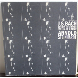 Johann Sebastian Bach / Arnold Steinhardt Sonata In G Minor •  Partita In D Minor Vinyl LP USED
