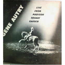 Gene Autry Live From Madison Square Garden Vinyl LP USED