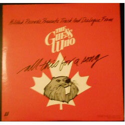 The Guess Who Hilltak Records Presents Track and Dialogue From All This for A Song Vinyl LP USED