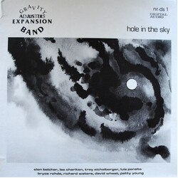 Gravity Adjusters Expansion Band Hole In The Sky Vinyl LP USED