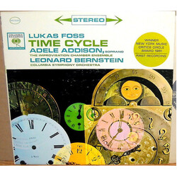Lukas Foss / Adele Addison / Leonard Bernstein Time Cycle Vinyl LP USED