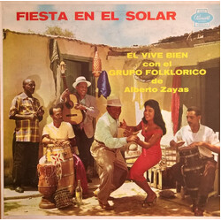 Grupo Folklorico De Alberto Zayas / El Vive Bien Guaguanco Afro-Cubano El Vive Bien Con El Grupo Folklorico De Alberto Zayas Vinyl LP USED