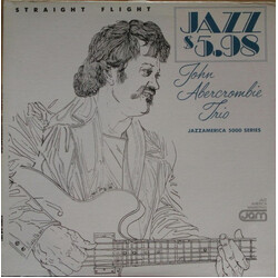 John Abercrombie Trio Straight Flight Vinyl LP USED