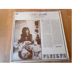 Patti Smith Paris 78 Vinyl LP USED