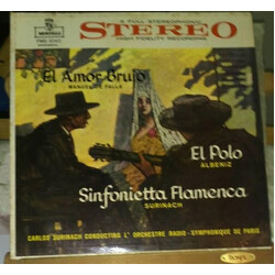 Orchestre Radio - Symphonique De Paris / Carlos Surinach / Manuel De Falla / Isaac Albéniz El Amor Brujo, El Polo, Sinfonietta Flamenca Vinyl LP USED