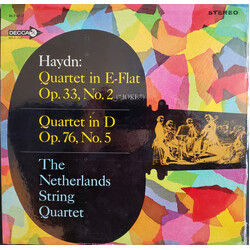 Joseph Haydn / Netherlands String Quartet Quartet In E-Flat Op. 33, No. 2 ("Joke") / Quartet In D Op.76, No. 5 Vinyl LP USED