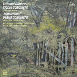 Edmund Rubbra / Carl Pini / John Ireland / Geoffrey Tozer (2) / Melbourne Symphony Orchestra / David Measham Violin Concerto / Piano Concerto Vinyl LP