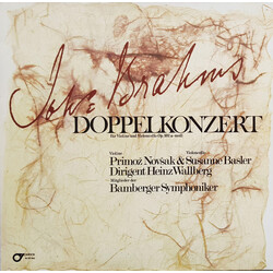 Johannes Brahms / Primož Novšak / Susanne Basler / Heinz Wallberg / Bamberger Symphoniker Doppelkonzert Für Violine Und Violoncello Op. 102 A-Moll Vin