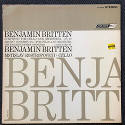 Benjamin Britten / Joseph Haydn / English Chamber Orchestra / Mstislav Rostropovich Symphony For Cello And Orchestra, Op. 68 / Concerto In C For Cello