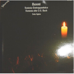 Ferruccio Busoni / John Ogdon Fantasia Contrappuntistica, Fantasia After J.S. Bach Vinyl LP USED