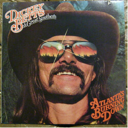 Dickey Betts & Great Southern Atlanta's Burning Down Vinyl LP USED