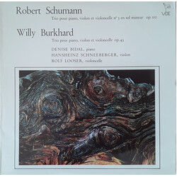 Robert Schumann / Willy Burkhard / Denise Bidal / Hansheinz Schneeberger / Rolf Looser Trios pour Piano, violon et violloncello Vinyl LP USED