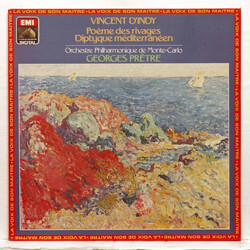 Vincent d'Indy / Orchestre Philharmonique De Monte-Carlo / Georges Prêtre Poème Des Rivages / Diptyque Méditerranéen Vinyl LP USED