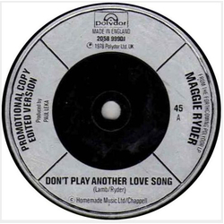 Maggie Ryder Don't Play Another Love Song Vinyl 7" USED