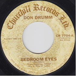 Don Drumm Bedroom Eyes Vinyl 7" USED
