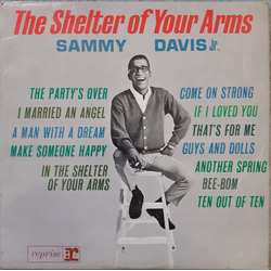 Sammy Davis Jr. The Shelter Of Your Arms Vinyl LP USED