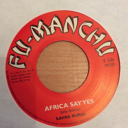 Lorna Asher Africa Say Yes Vinyl 7" USED