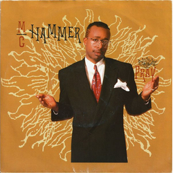 MC Hammer Pray Vinyl 7" USED