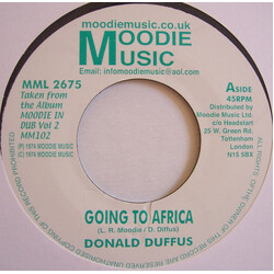 Donald Duffus Going To Africa USED VINYL 7INCH 45 RPM