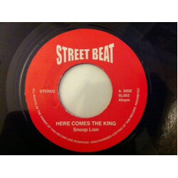Snoop Lion Here Comes The King / Lighters Up USED VINYL 7INCH 45 RPM