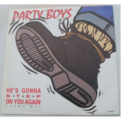The Party Boys (3) He's Gonna Step On You Again (Stompmix) USED VINYL 12INCH SINGLE