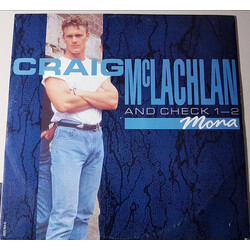 Craig McLachlan & Check 1-2 Mona USED VINYL 12INCH 45 RPM