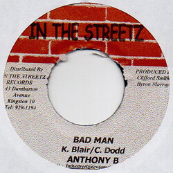 Anthony B Bad Man USED VINYL 7INCH 45 RPM