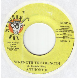 Anthony B Strength To Strength USED VINYL 7INCH 45 RPM