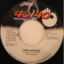 Determine Fake Badman USED VINYL 7INCH