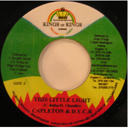 Capleton / DYCR / Hollow Point This Little Light / Time Goes By USED VINYL 7INCH 45 RPM