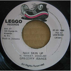 Gregory Isaacs Nah Skin Up USED VINYL 7INCH