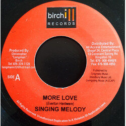 Singing Melody / Anthony Cruz More Love / Woman I Love USED VINYL 7INCH 45 RPM
