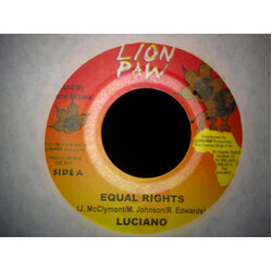 Luciano (2) Equal Rights USED VINYL 7INCH 45 RPM