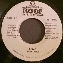 Junior Demus Love USED VINYL 7INCH 45 RPM SINGLE