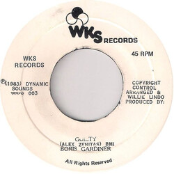 Boris Gardiner Guilty USED VINYL 7INCH 45 RPM