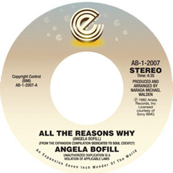 Angela Bofill All The Reasons Why / Love & Marriage USED VINYL 7INCH