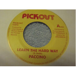 Paccino Learn The Hard Way USED VINYL 7INCH 45 RPM
