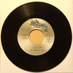 Natural Black Love You USED VINYL 7INCH 45 RPM
