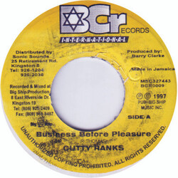 Cutty Ranks Business Before Pleasure USED VINYL 7INCH