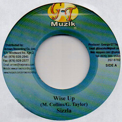 Sizzla Wise Up USED VINYL 7INCH 45 RPM
