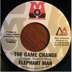 Elephant Man The Game Change USED VINYL 7INCH 45 RPM