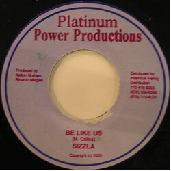 Sizzla / Gremo Gremlin Be Like Us / Pharoh USED VINYL 7INCH 45 RPM