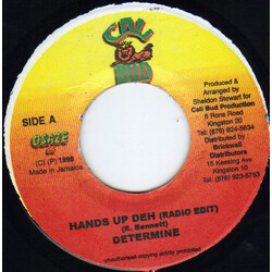 Determine Hands Up Deh USED VINYL 7INCH 45 RPM